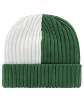 Men's '47 Brand Green New York Jets Fracture Cuffed Knit Hat