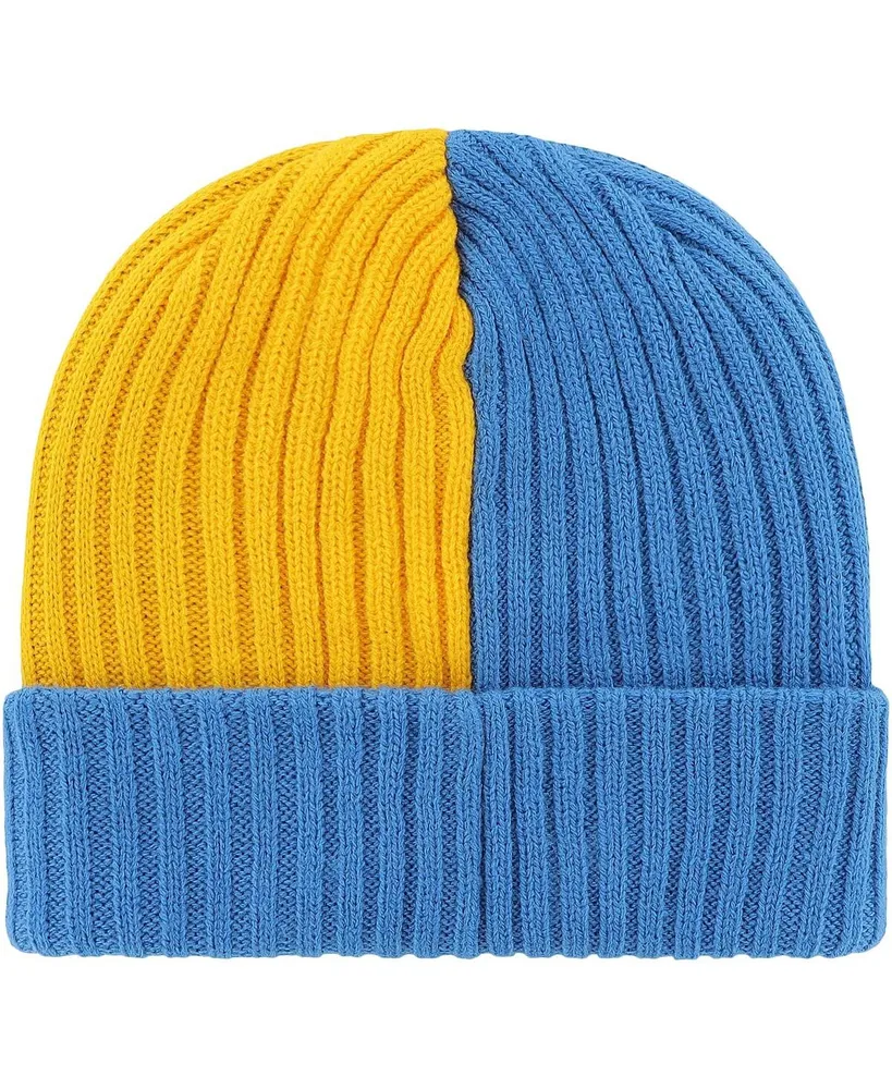 Men's '47 Brand Powder Blue Los Angeles Chargers Fracture Cuffed Knit Hat