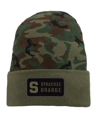 Men's Nike Camo Syracuse Orange Military-Inspired Pack Cuffed Knit Hat