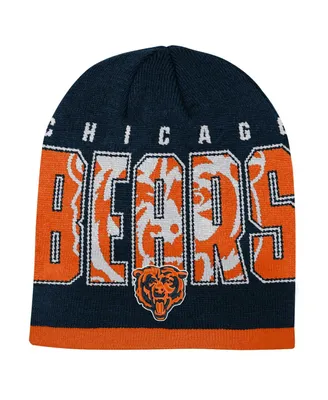 Youth Boys and Girls Navy Chicago Bears Legacy Beanie