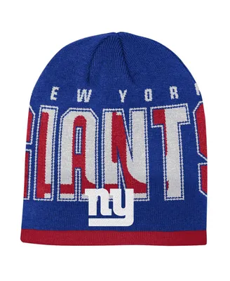 Youth Boys and Girls Royal New York Giants Legacy Beanie