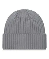 Men's New Era Gray Denver Broncos Color Pack Cuffed Knit Hat