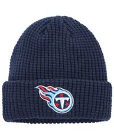 Youth Boys and Girls New Era Navy Tennessee Titans Prime Cuffed Knit Hat