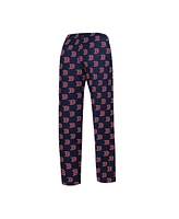 Women's Concepts Sport White, Navy Boston Red Sox Long Sleeve V-Neck T-shirt and Gauge Pants Sleep Set