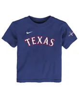 Toddler Boys and Girls Nike Marcus Semien Royal Texas Rangers 2023 World Series Champions Name Number T-shirt