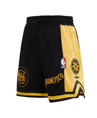 Men's Pro Standard Black Golden State Warriors 2023/24 City Edition Dk Shorts
