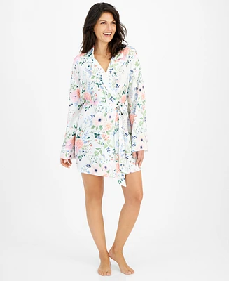 Macy's Flower Show Women's Printed Robe, Created for