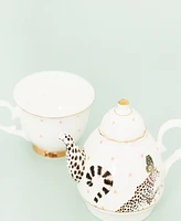 Yvonne Ellen Cheeky Cheetah Tea for One Set