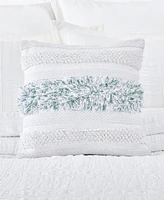 White Sand Driftway Square Decorative Pillow, 18" x