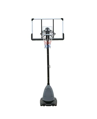 Simplie Fun Portable 6-10FT Outdoor Basketball Hoop