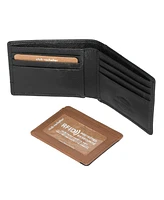 Men's Billfold Wallet with Removable Card Holder