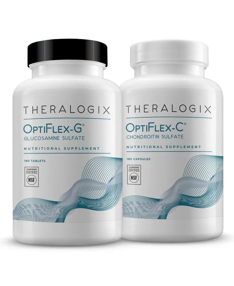 Theralogix OptiFlex Complete Glucosamine & Chondroitin Joint Health Supplement |90 Day Supply