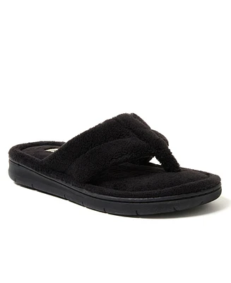 Dearfoams Women's Wrenley Terry Thong Slippers