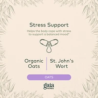 Gaia Herbs Emotional Balance - Stress Support Supplement to Help the Body Cope with Stress - With St. John s Wort, Passionflower, Vervain, and Oats