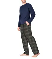 Sleep Hero Men's Flannel Pajama Set