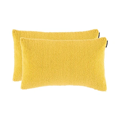 Safavieh Indoor/Outdoor Soleil Solid 12" x 20" Pillow (Set of 2)