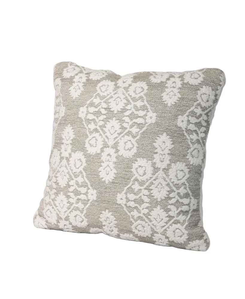 Roche Sage Green Throw Pillow, 18X18