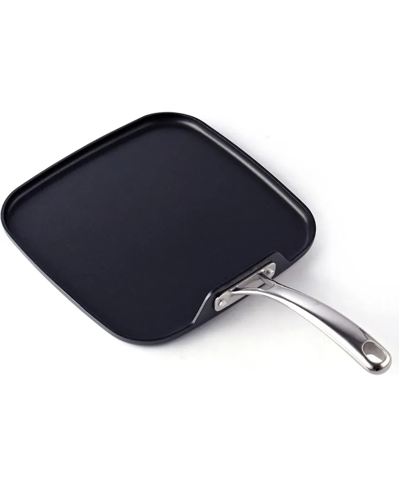 Kitchenaid Hard-anodized Induction 11.25 Nonstick Square Grill Pan : Target