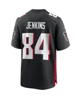 Men's Nike Alfred Jenkins Black Atlanta Falcons Game Retired Player Jersey