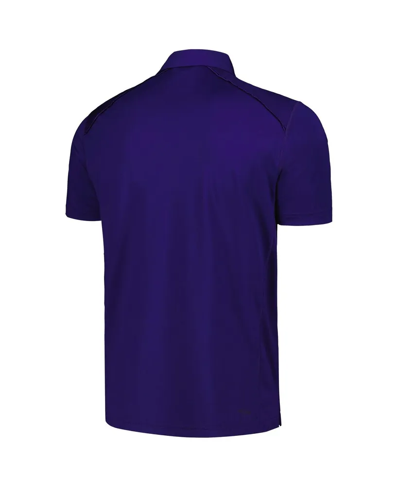 Men's adidas Purple Ecu Pirates Classic Aeroready Polo Shirt