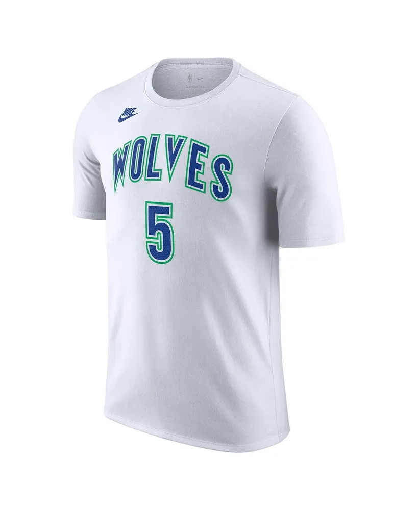Men's Nike Anthony Edwards White Minnesota Timberwolves 2023/24 Classic Edition Name and Number T-shirt