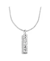 Women's Baublebar Dallas Cowboys Logo Pendant Necklace - Silver