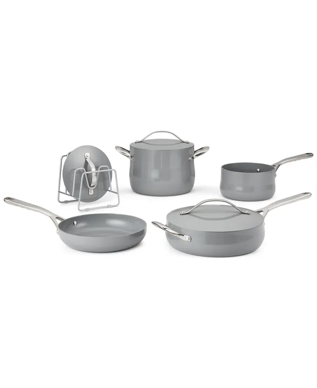 The Cellar Stainless Steel 11-Pc. Cookware Set, Created for Macy's - Macy's