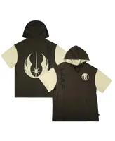 Men's and Women's Heroes & Villains Olive Star Wars Jedi Master Short Sleeve Pullover Hoodie