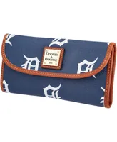 Women's Dooney & Bourke Detroit Tigers Sporty Monogram Continental Clutch