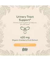 Gaia Herbs Cranberry Concentrate - Helps Maintain Urinary Tract Health - Made With Organic Cranberry Fruit Juice Extract in Convenient Capsules