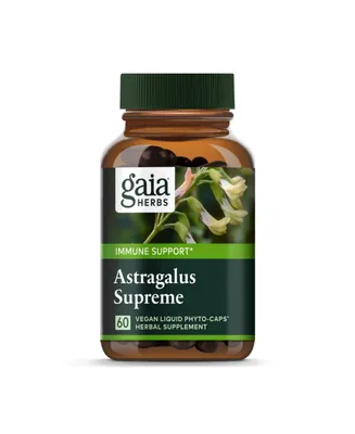 Gaia Herbs Astragalus Supreme - Immune and Antioxidant Support Herbal Supplement - With Astragalus Root, Schisandra Berry, and Ligustrum