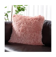 Safavieh Shag Modish Metallic 20" x 20" Pillow