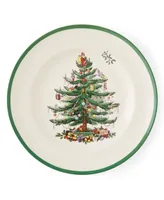 Spode Christmas Tree Dinner Plates, Set of 4