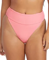 Volcom Juniors' So Current High-Waist Bikini Bottoms