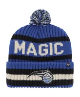 Men's '47 Brand Blue Orlando Magic Bering Cuffed Knit Hat with Pom