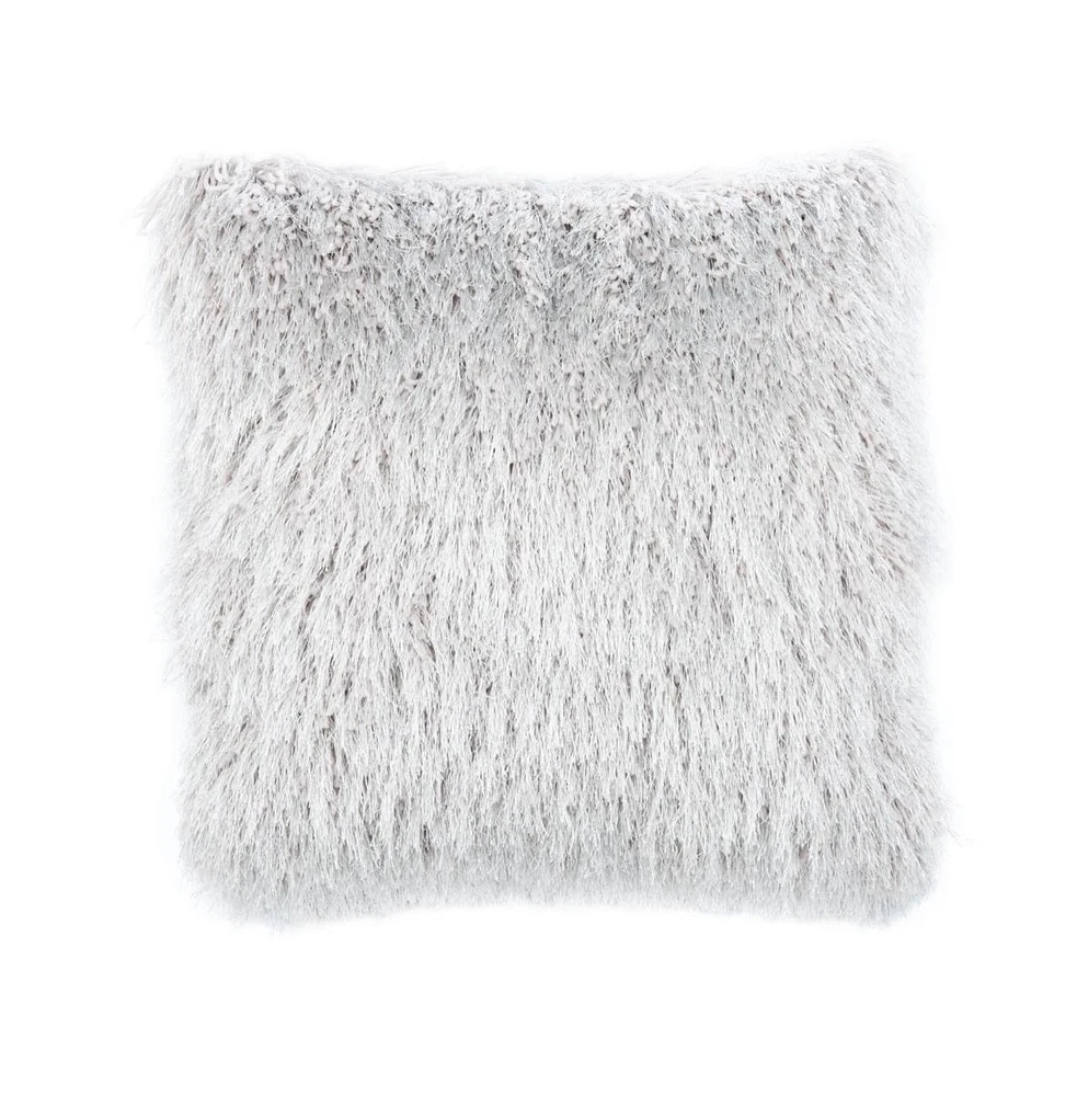 Safavieh Shag Modish Metallic 20" x 20" Pillow