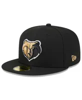 Men's New Era Black Memphis Grizzlies 2023/24 City Edition Alternate 59FIFTY Fitted Hat