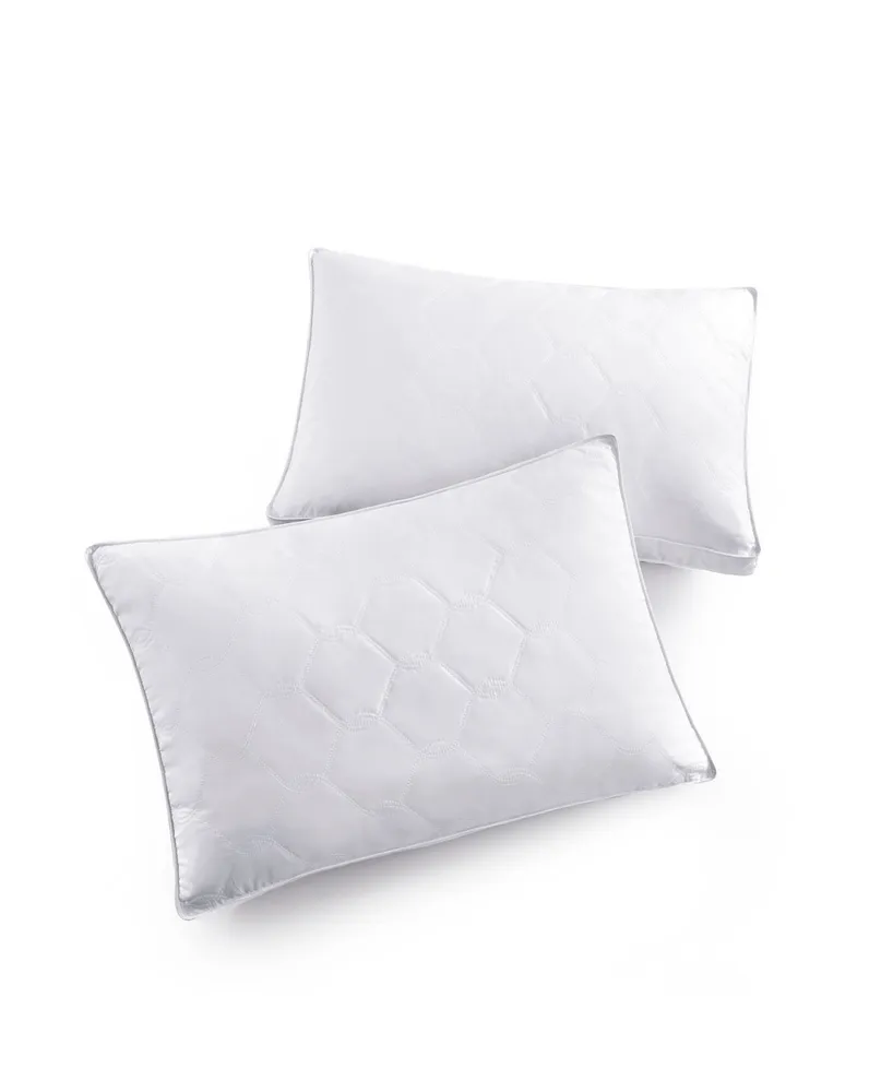 Unikome Diamond Quilted Down and Feather with Gusseted Edge 2-Pack Pillows