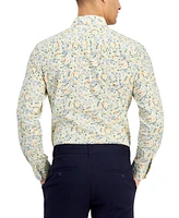 Bar Iii Men's Slim-Fit Water Floral Dress Shirt, Created for Macy's