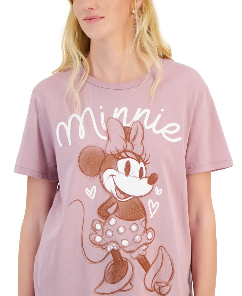 Disney Juniors' Minnie Crewneck Graphic Tee
