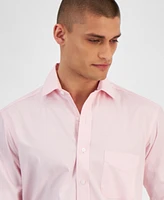 Club Room Men's Regular Fit Pinpoint Dress Shirt, Created for Macy's