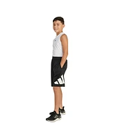 adidas Big Boys Aeroready Elastic Waistband Performance Shorts