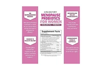 Menopause Support Probiotics - Hot Flashes, Night Sweats, Mood Swings