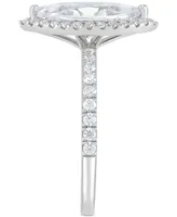 Grown With Love Igi Certified Lab Grown Diamond Marquise Halo Engagement Ring (2-1/2 ct. t.w.) in 14K White Gold