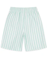 Laguna Little Boys Cabana Stripe Swim Top and Shorts, 2 Piece Set