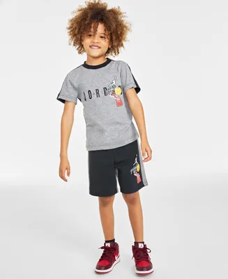 Jordan Little Boys Patch T-shirt and Shorts, 2-Piece Set