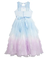 Rare Editions Big Girls Ombre Maxi Party Dress