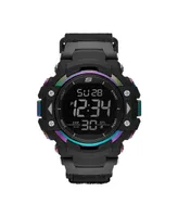 Skechers Men's Keats 55MM Sport Digital Chronograph Watch Black