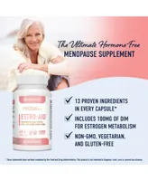 SMNutrition Menopause Supplement for Women, Hot Flashes & Night Sweats, Hormone Balance, Menopause Relief, Black Cohosh, Dim, Red Clover, SMNutrition,