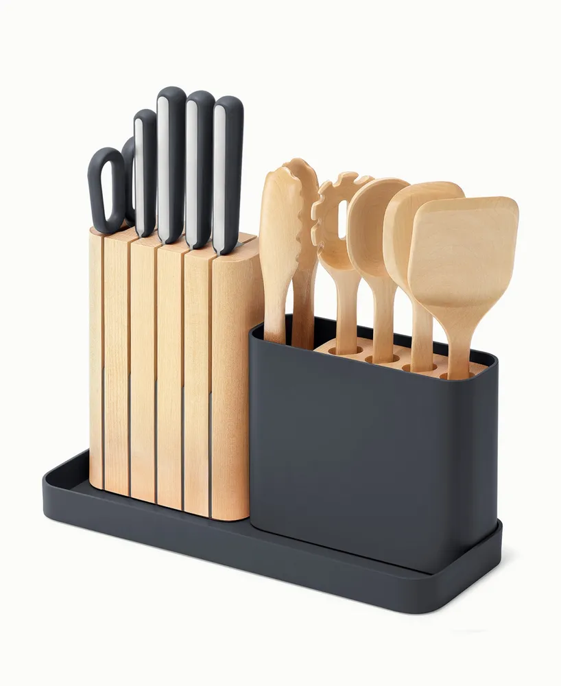 Caraway Stainless Steel 14 Piece Knife and Utensil Set
